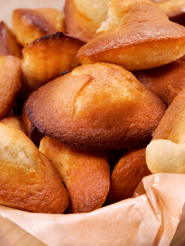 Bánh madeleine kiểu Pháp dễ làm tại nhà