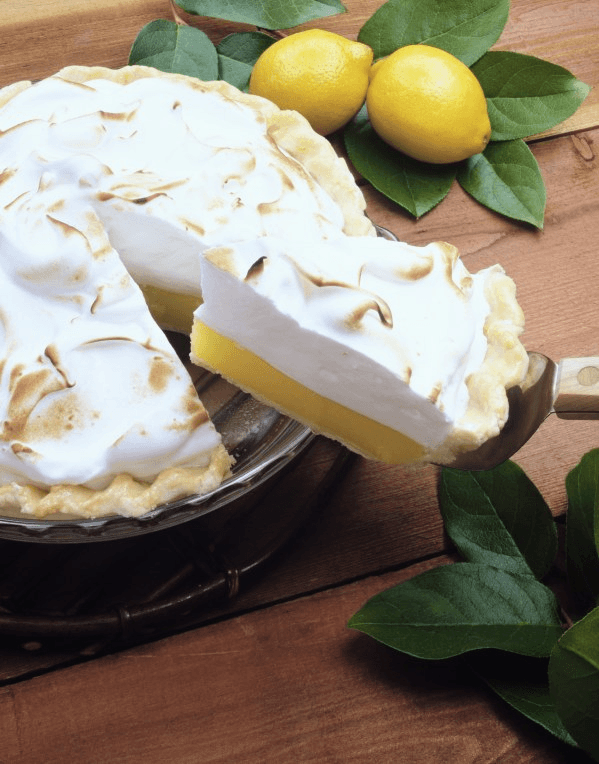 Bánh tart chanh vàng phủ meringue kiểu Pháp