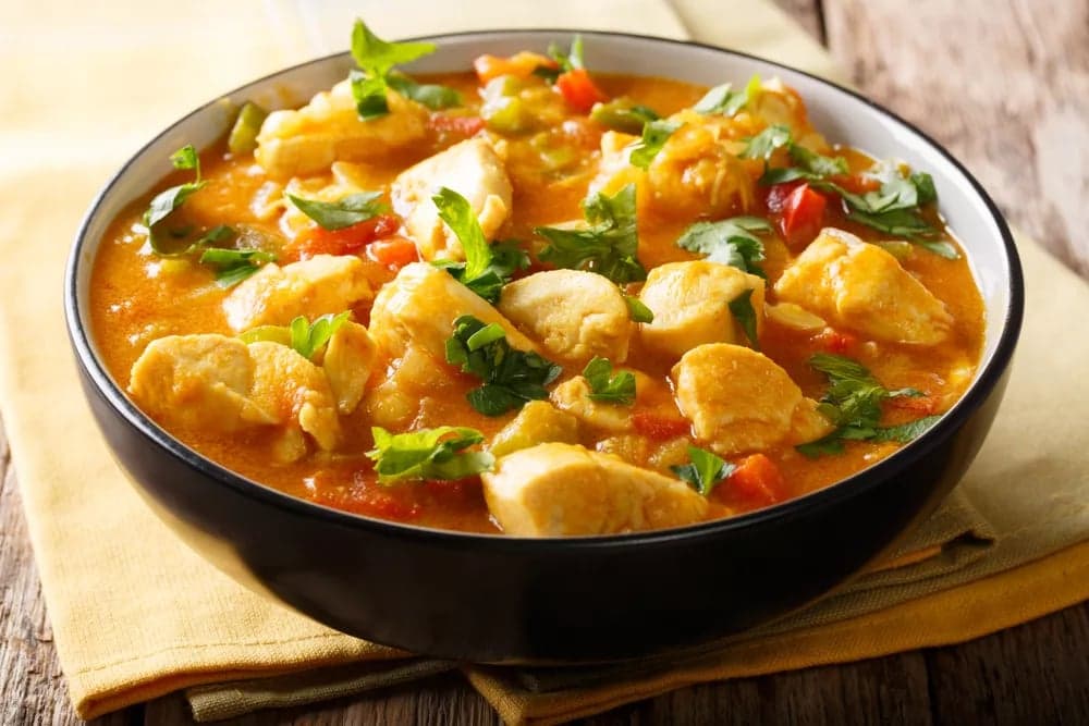 Gà cà ri nước cốt dừa