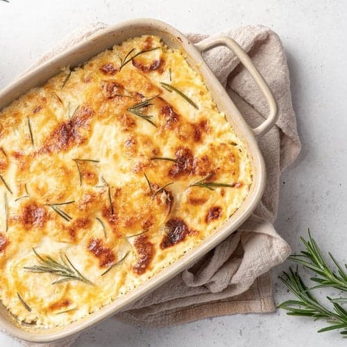 Gratin Dauphinois: khoai tây nướng phô mai kiểu Pháp truyền thống