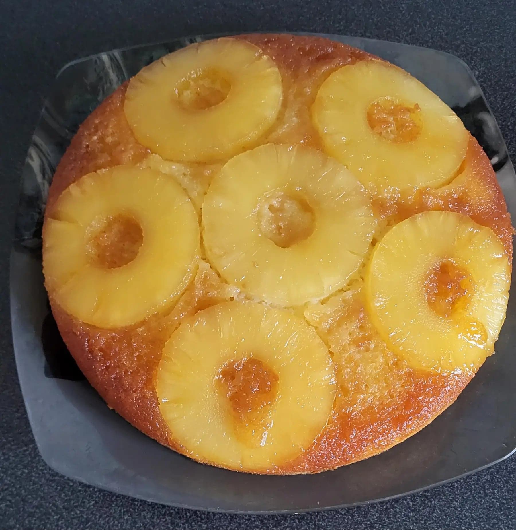 Bánh dứa úp ngược caramel kiểu Pháp
